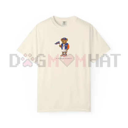 NYC Basketball Teddy Retro Graphic Tee