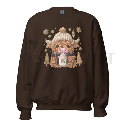 Cute Hairy Coo Unisex Crewneck Sweatshirt