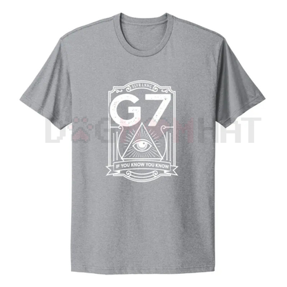 Conscious Design Group 7 T-Shirt – Unisex Clear Quartz Infused Cosmic Third-Eye Graphic Tee