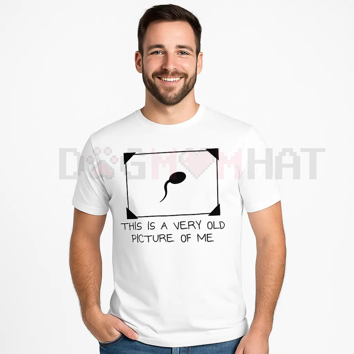 "Very Old Picture of Me" Comedy T-Shirt