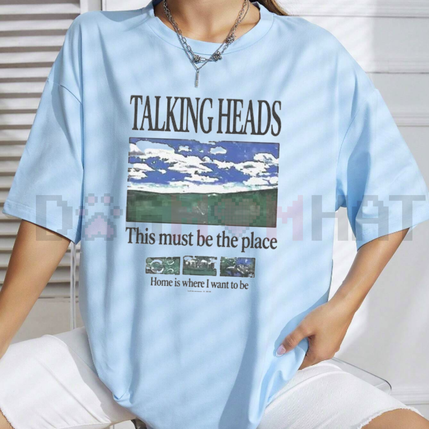Talking Heads "This Must Be The Place" Lyric Tee