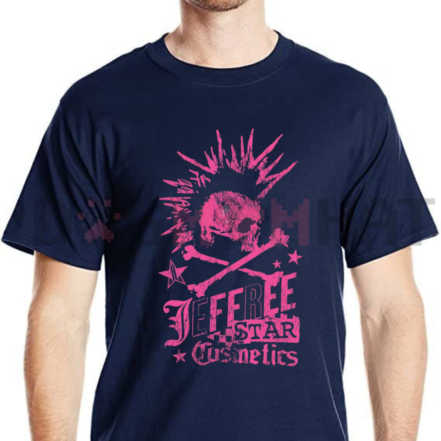 Neon Mohawk Punk Revival Graphic Tee - Vans Warped Tour Nostalgia Pure Cotton Unisex Streetwear Shirt