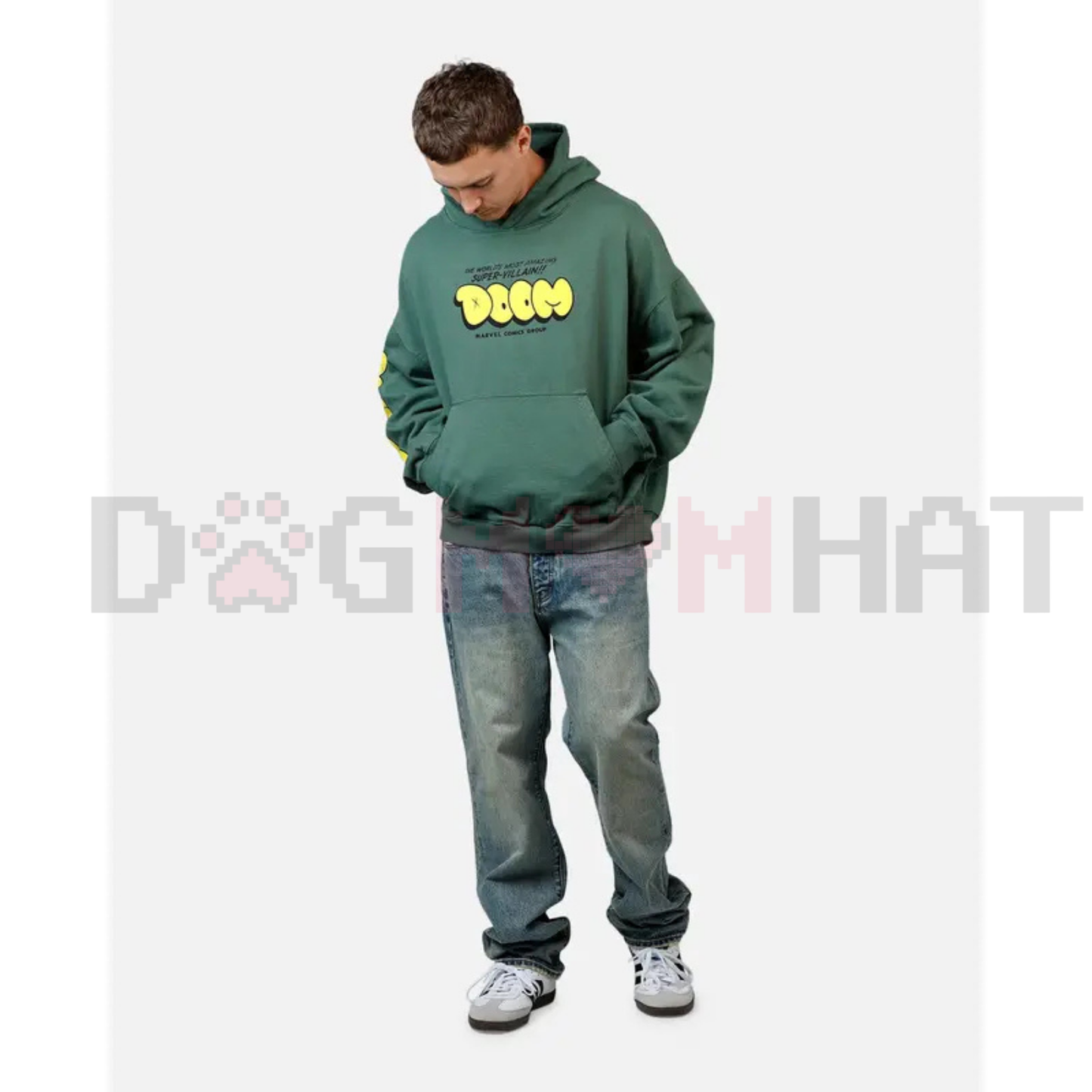 73Studio Marvel Fantastic Four Doctor Doom Villain Premium Hoodie