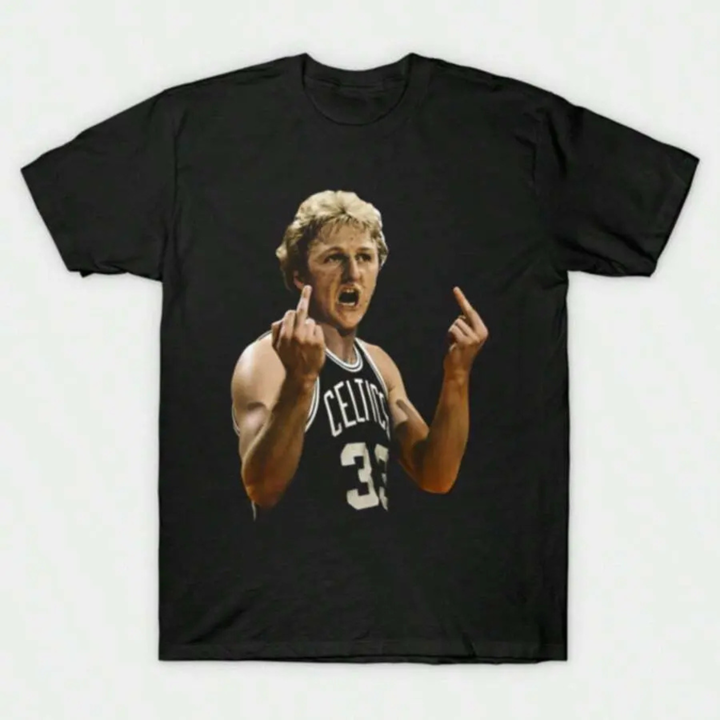 Larry Bird Retro 90s Graphic T-Shirt