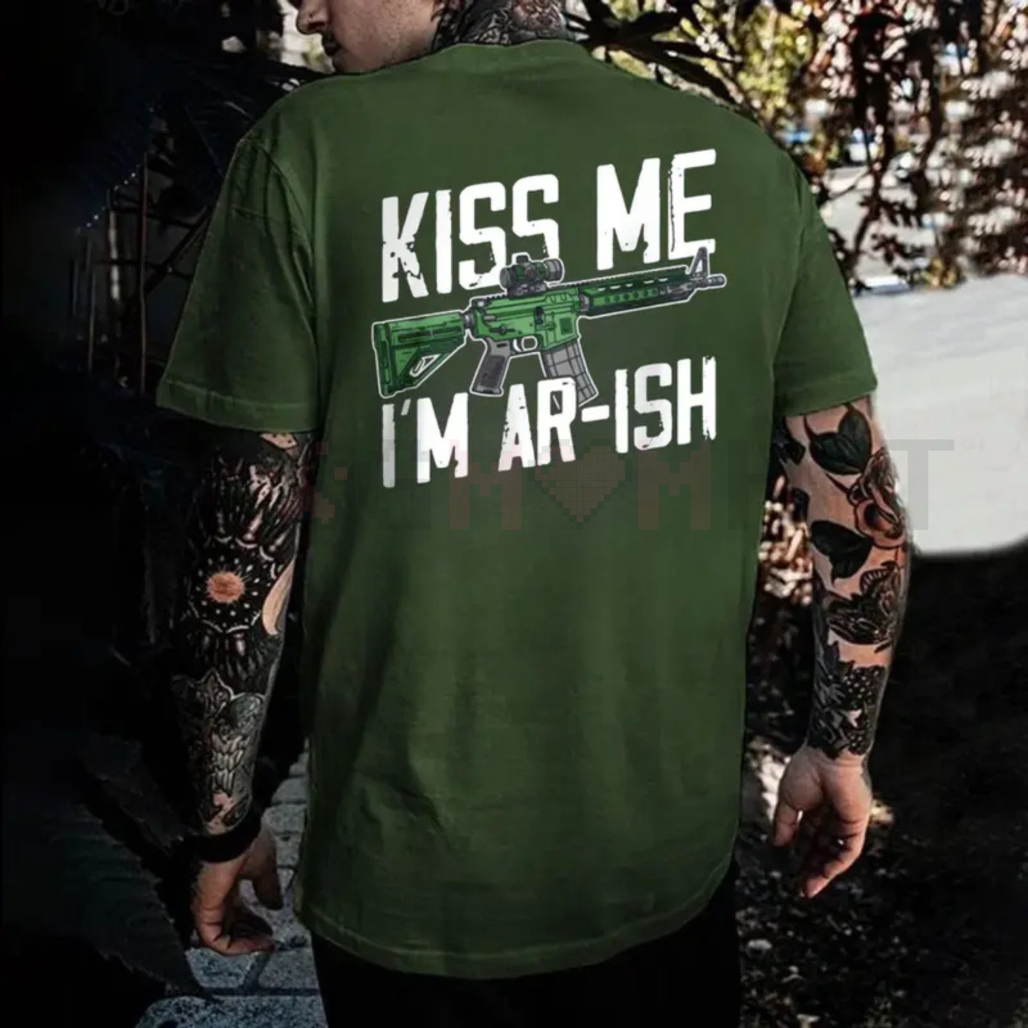 Funny 'Kiss Me I'm AR-ish' St. Patrick's Day Shirt