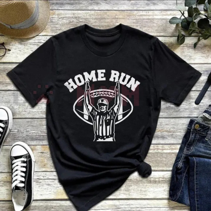 Confused Sports Mom Touchdown Graphic Tee - Funny Football Baseball Homerun Unisex Cotton Shirt