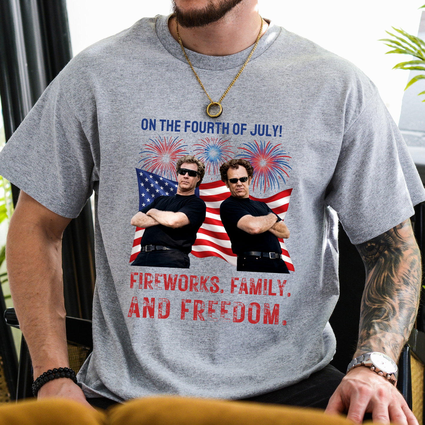 "Boats, Hoes, and Freedom" Fourth of July Shirt