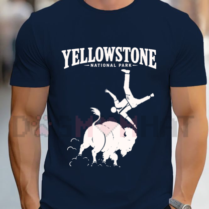 Yellowstone Don't Pet The Fluffy Cow T-Shirt - Funny Bison Meme Tee