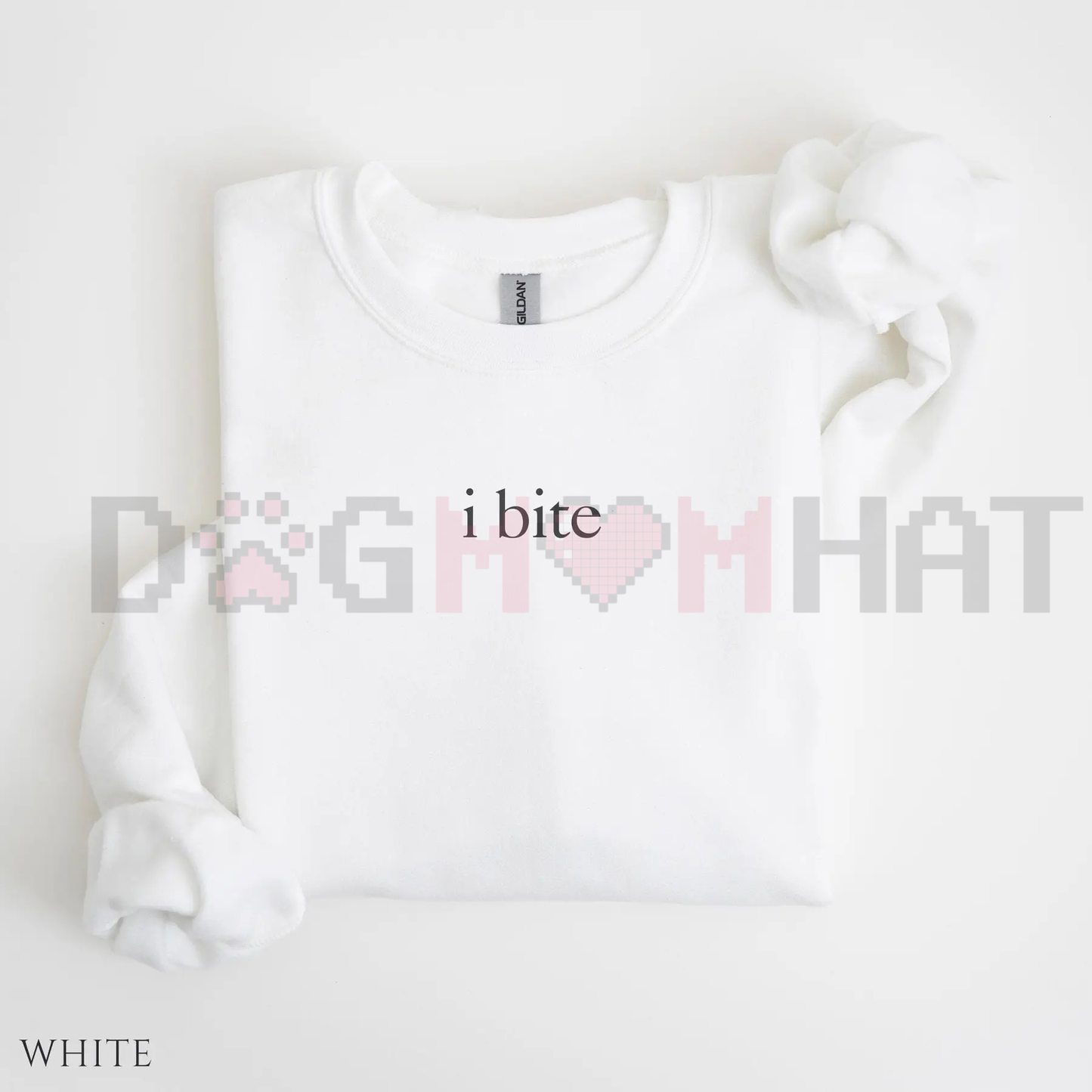 "I Bite" Sarcastic Jumper – Unhinged Meme Sweater