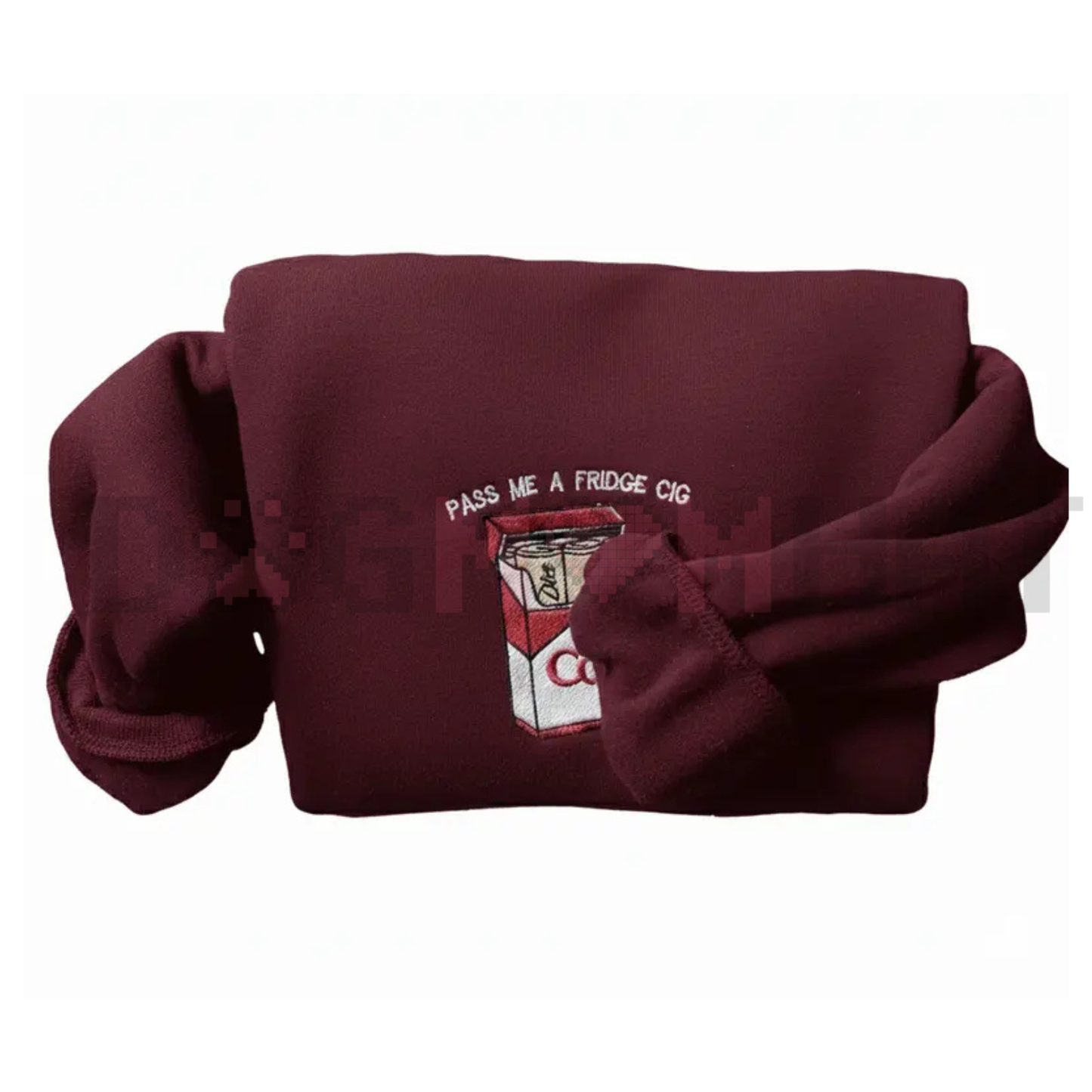 Embroidered "Pass Me A Fridge" Sweatshirt