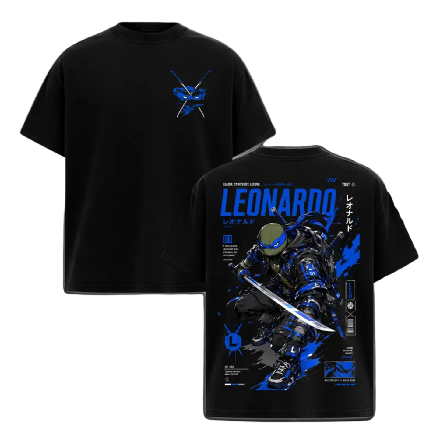 Teenage Mutant Ninja Turtles Street Vibe Graphic Tee - Retro TMNT Streetwear