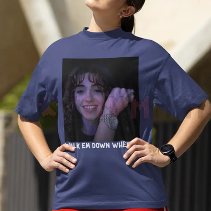 Nancy Wheeler "Walk 'Em Down" T-Shirt