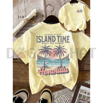 Hawaiian Island Vibes Comfort T-Shirt