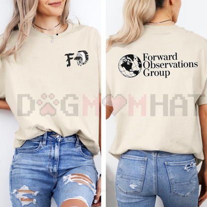 FORWARD OBSERVATION Group T-Shirt – FOG Tactical Lifestyle Tee | Military Aesthetic Apparel