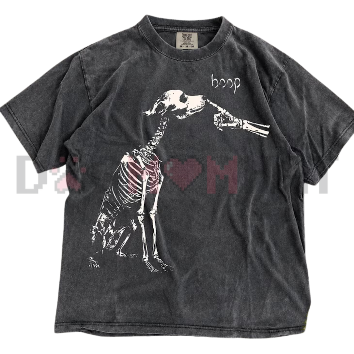 Funny Boop Dog Skeleton Halloween T-Shirt – Spooky Dog Lover Graphic Tee