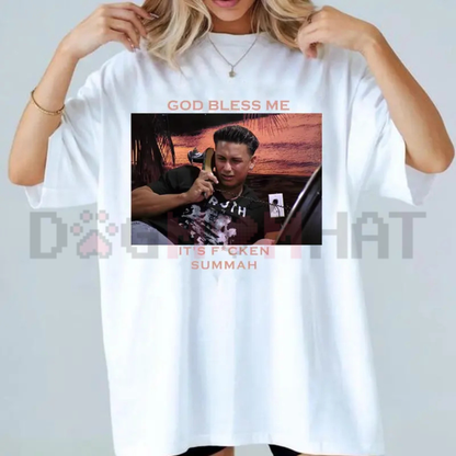 "God Bless Me It’s F*cken Summah" Graphic Tee