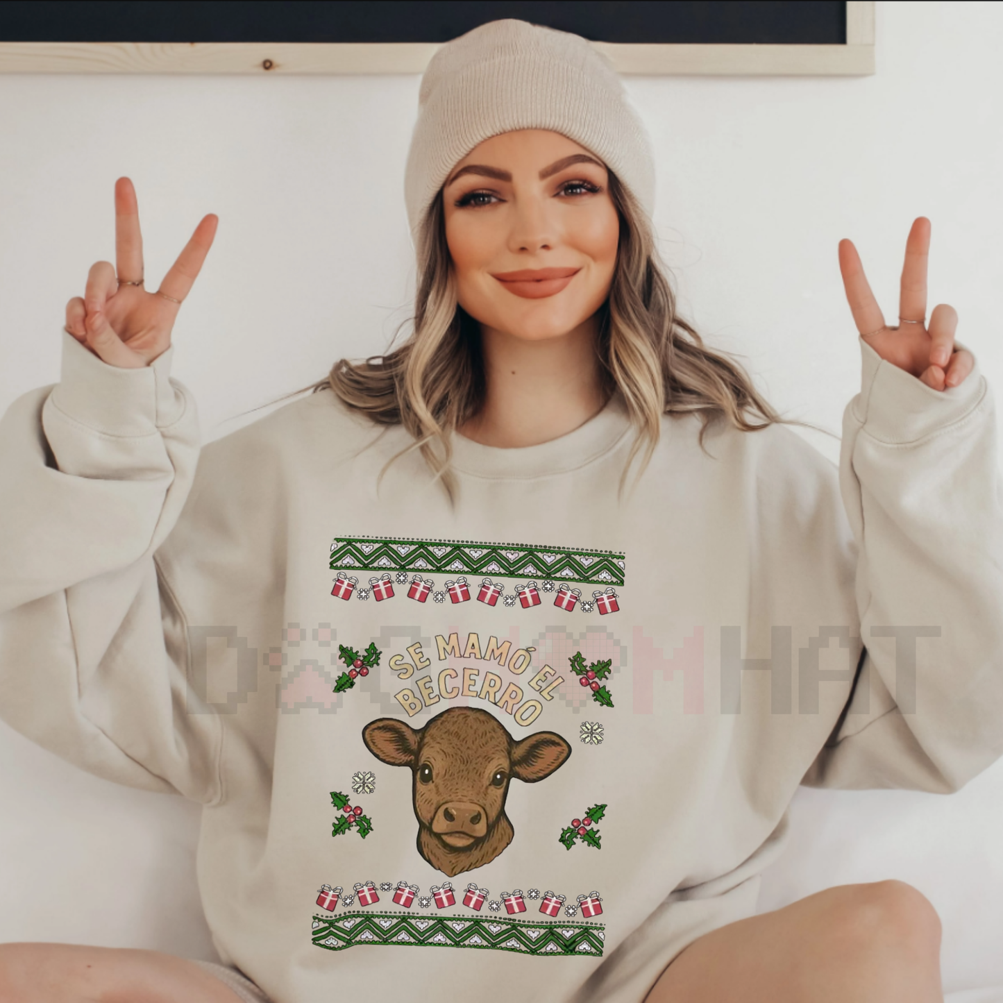 Funny 'Se Mamó El Becerro' Mexican Idiom Sweatshirt