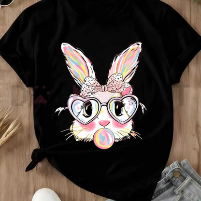 "Bubblegum Bunny" Easter T-Shirt