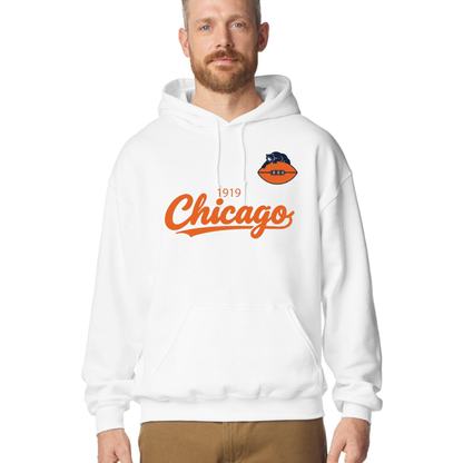Retro City Football Hoodie - Vintage Hometown Sports Graphic Game Day Pullover