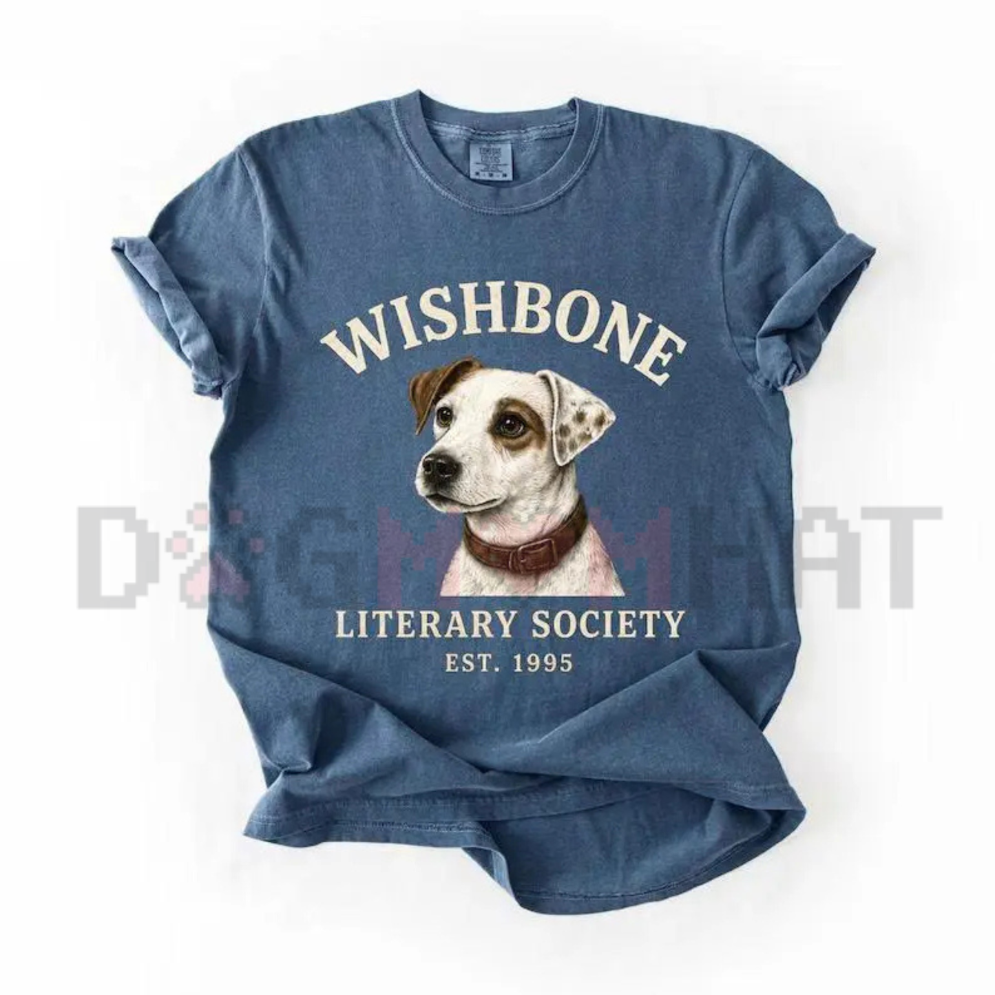 Vintage "Wishbone Literary Society" Tee
