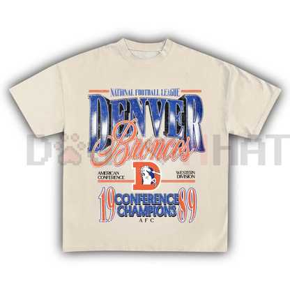Vintage Denver Football Graphic T-Shirt