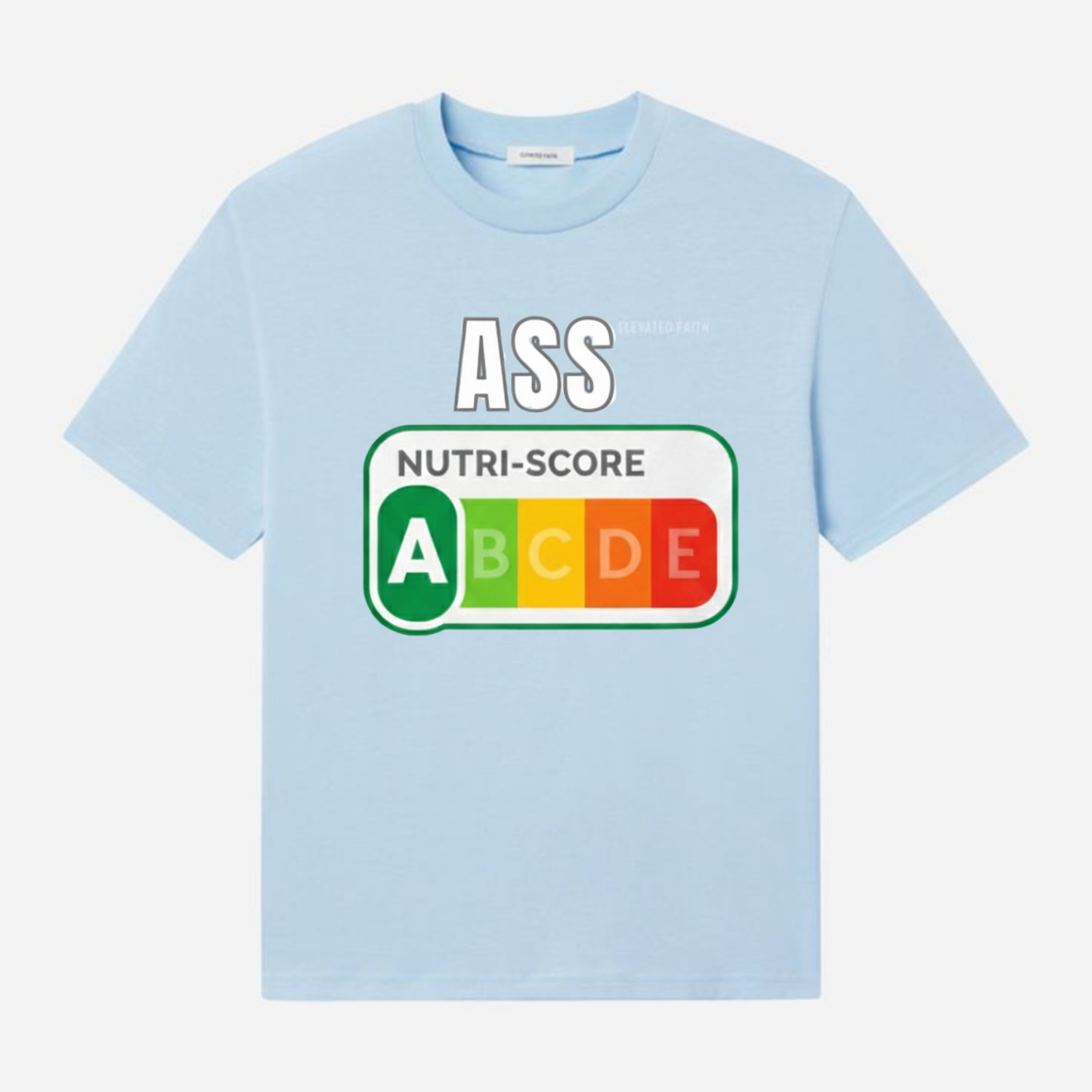 Parody Nutri-Score "P" and "A" T-Shirts – Funny Nutrition Grade Tees