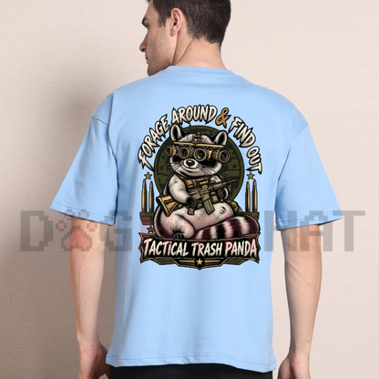Forage Around & Find Out Tactical Trash Panda Graphic T-Shirt