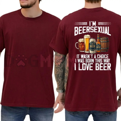 Hoppy Attraction Craft Brew Graphic Tee - Funny Beersexual Humor Unisex Pure Cotton Shirt