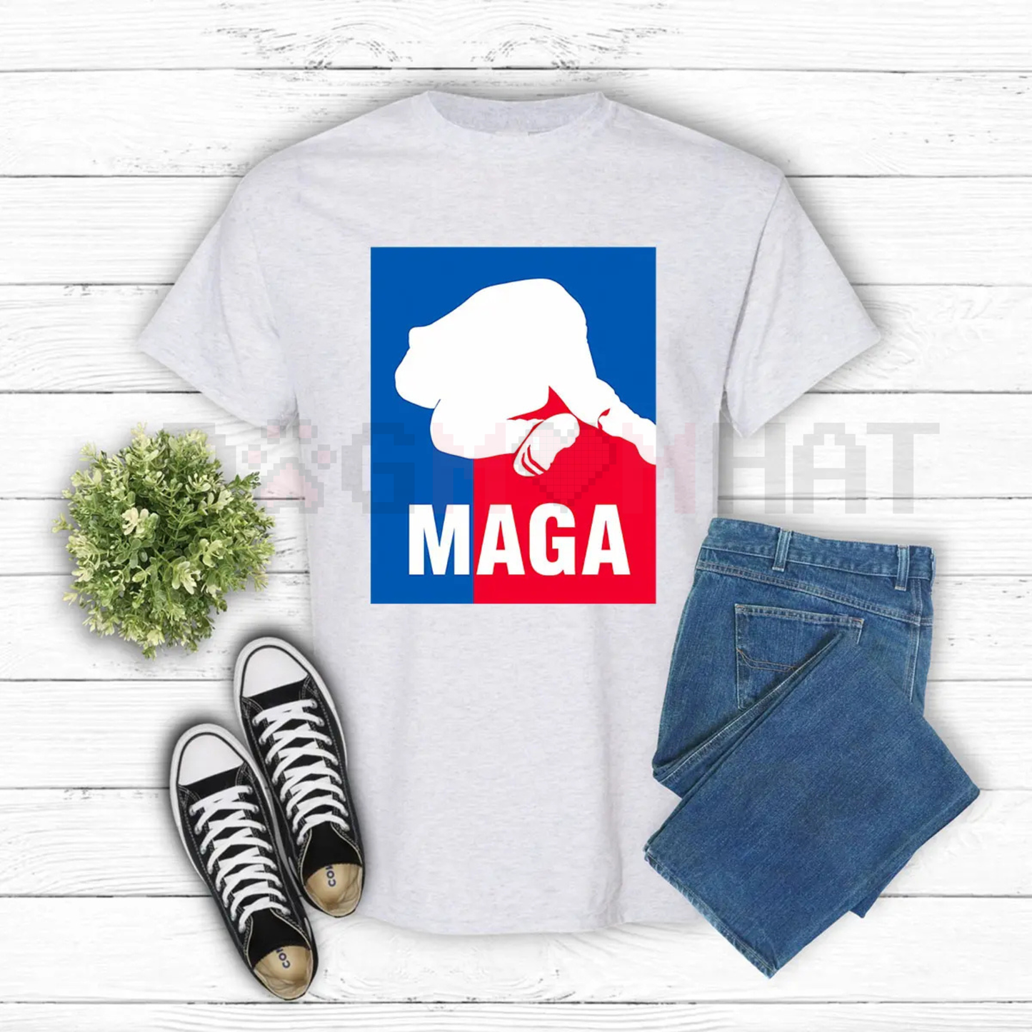 Funny MAGA Parody T-Shirt – "Make Tacos Great Again" Sarcastic Political Humor Tee
