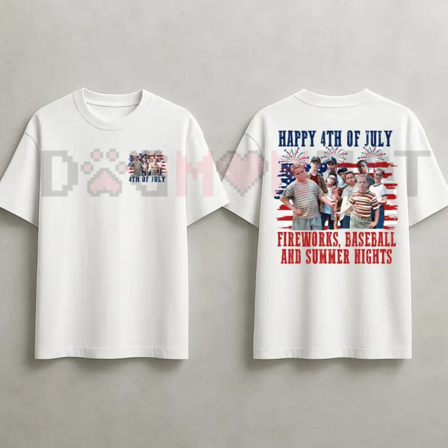 The Sandlot "4th Of July" Baseball Squad T-Shirt