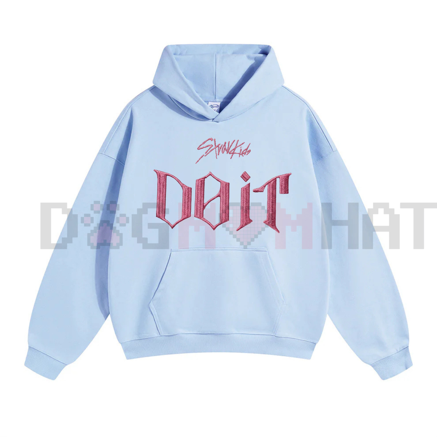 "DO IT STRAY KIDS" Embroidered Unisex Hoodie