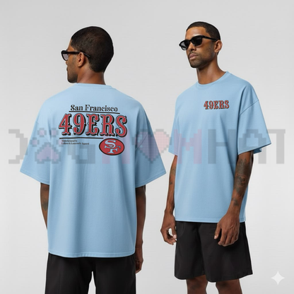 "NFL Classics San Francisco 49ers" Retro Football Graphic T-Shirt