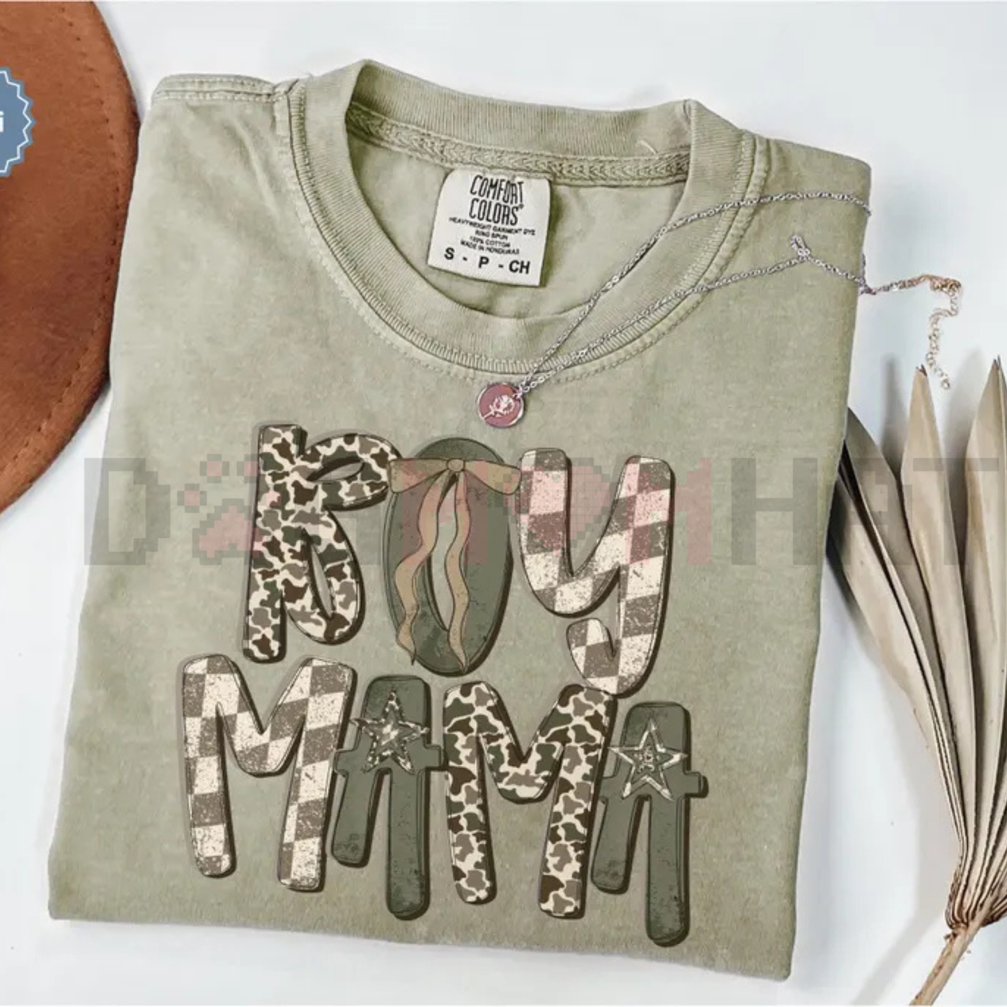 "Camo Boy Mama" T-Shirt