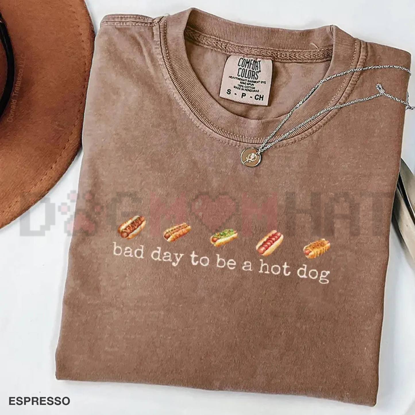 "Bad Day To Be A Hot Dog" T-Shirt – Retro Summer BBQ Mascot Tee