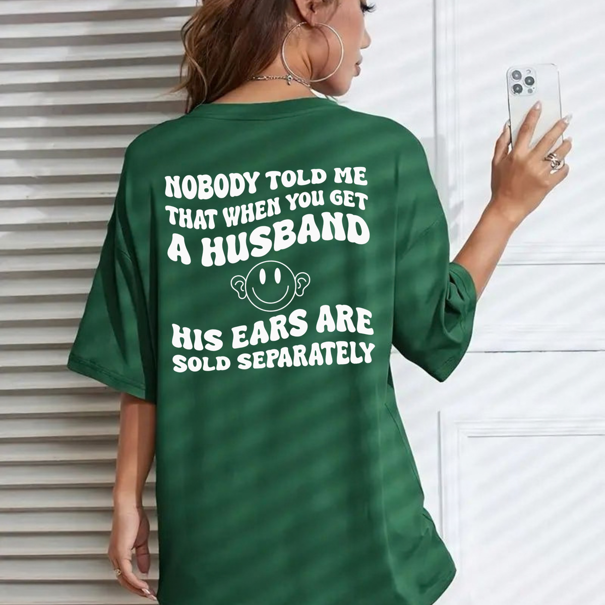 My Husband Said He Needed More Space So I Locked Him Outside Funny Wife T-Shirt