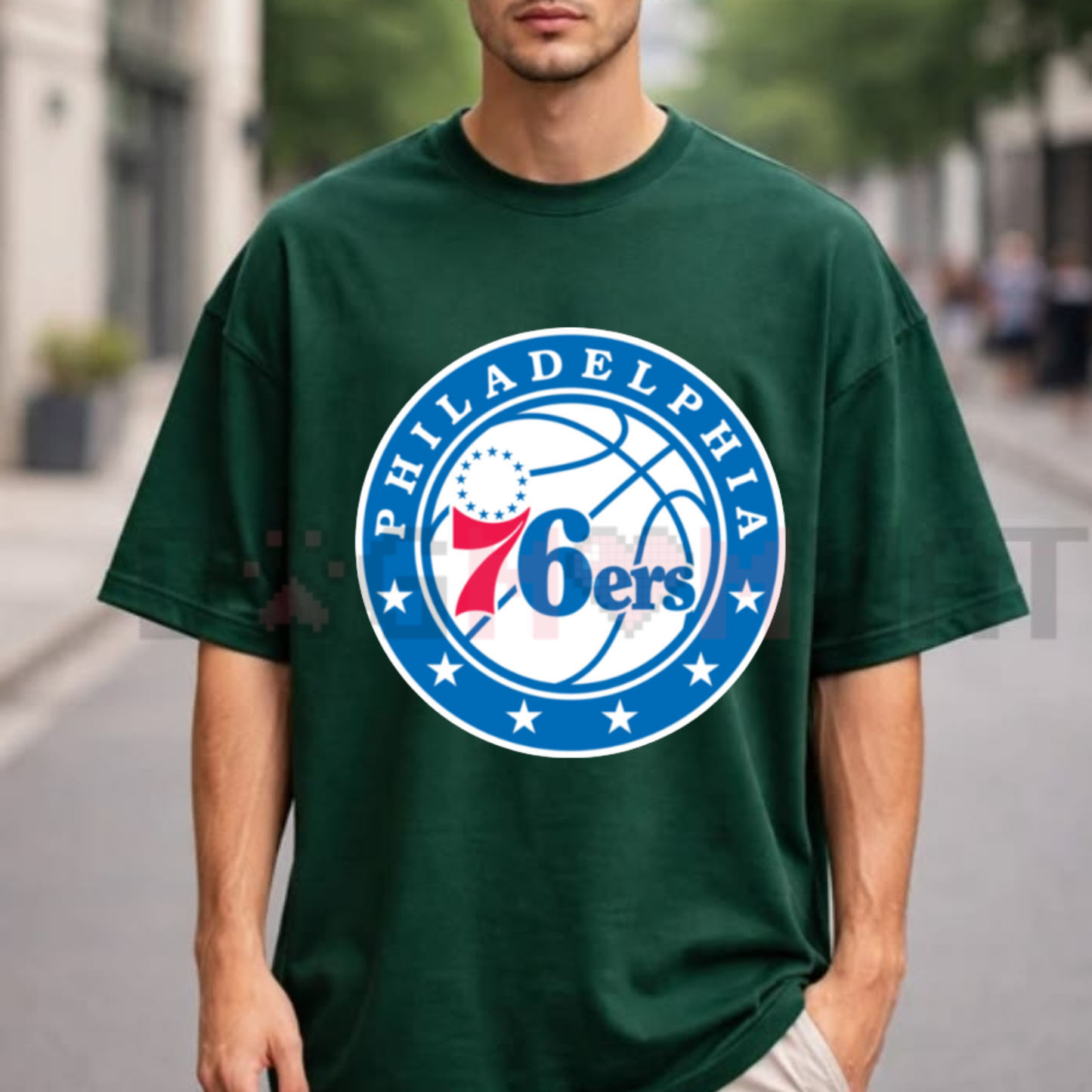 Liberty Bell Court Heritage Graphic Tee - Philadelphia Basketball Fan Unisex Cotton Shirt
