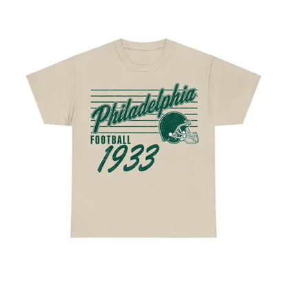 Vintage 90s All Teams Football Sand T-Shirt – Retro Hometown Game Day Graphic Tee