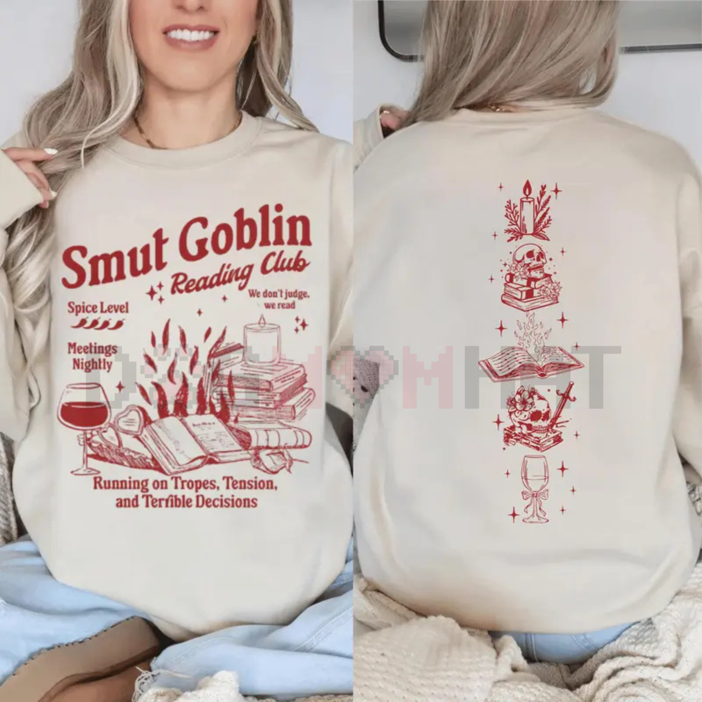 Smut Goblin Dark Romance Sweatshirt