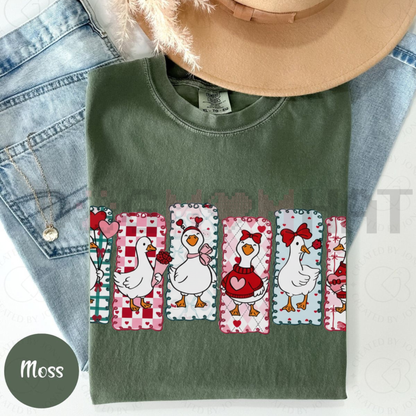 Valentine Goose Shirt – Cute "Silly Goose" Heart Tee