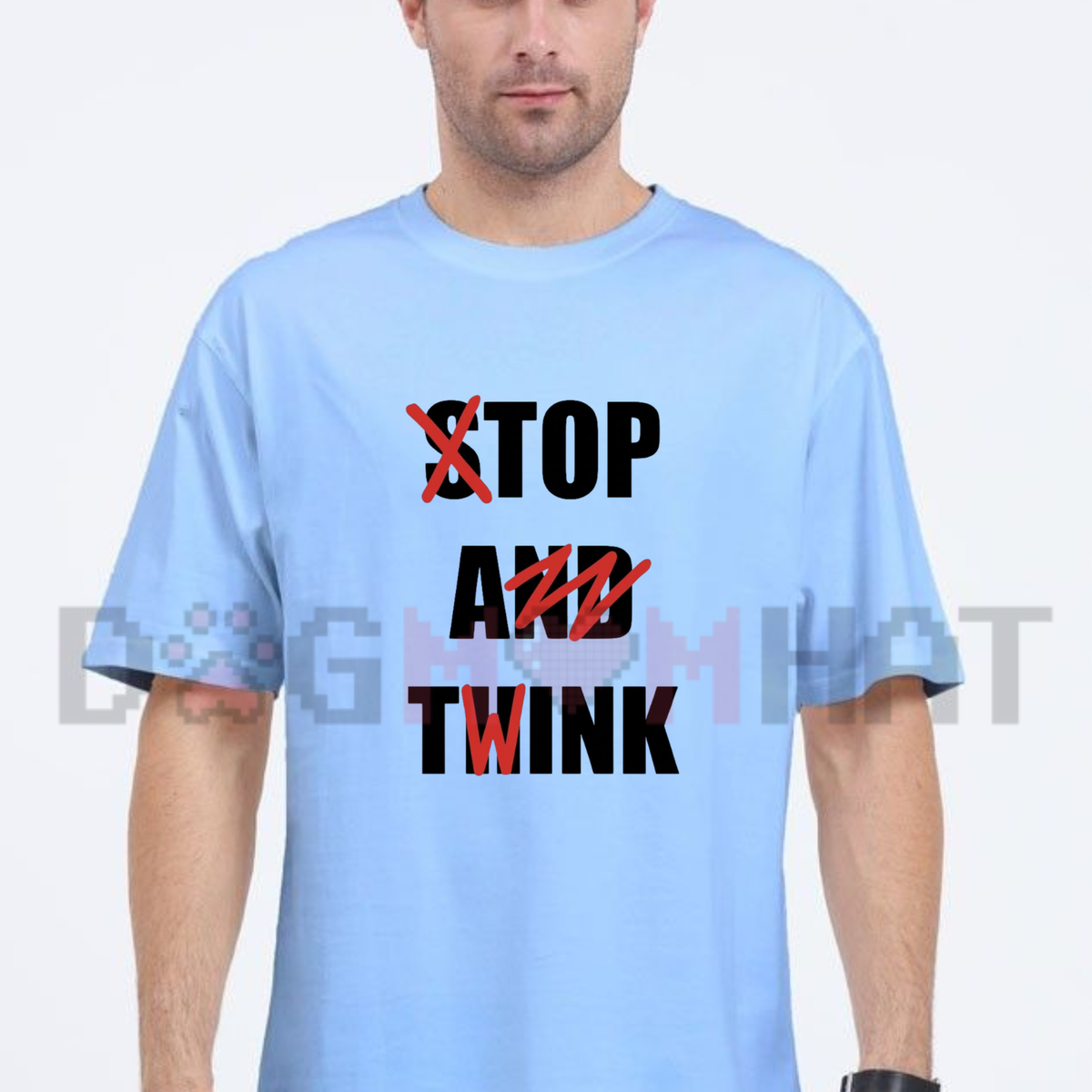 Stop and Think Funny Sarcastic Graphic T-Shirt