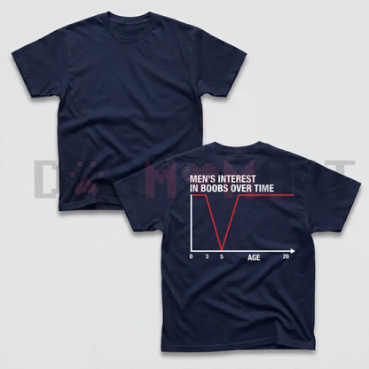 Interest Funny Graphic Printed Tee