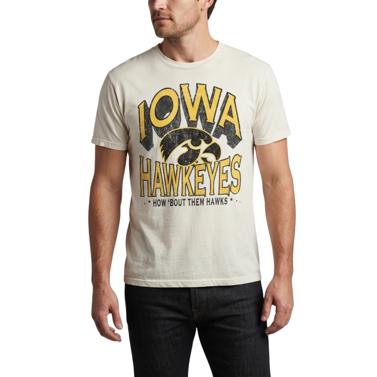 Vintage College Football Mascot Graphic T-Shirt – Retro Sports Unisex Tee