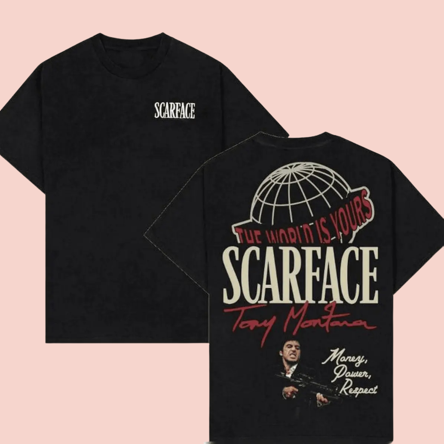 Vintage Scarface Two-Sided T-Shirt