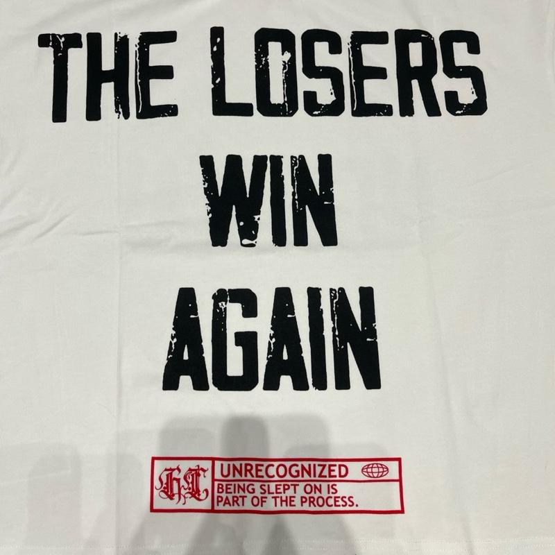 The Losers Win Again Oversized Boxy Tee – Bold Statement Streetwear T-Shirt for Men & Women