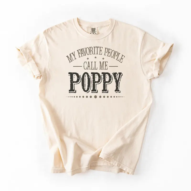 "My Favorite People Call Me Papa" Tee