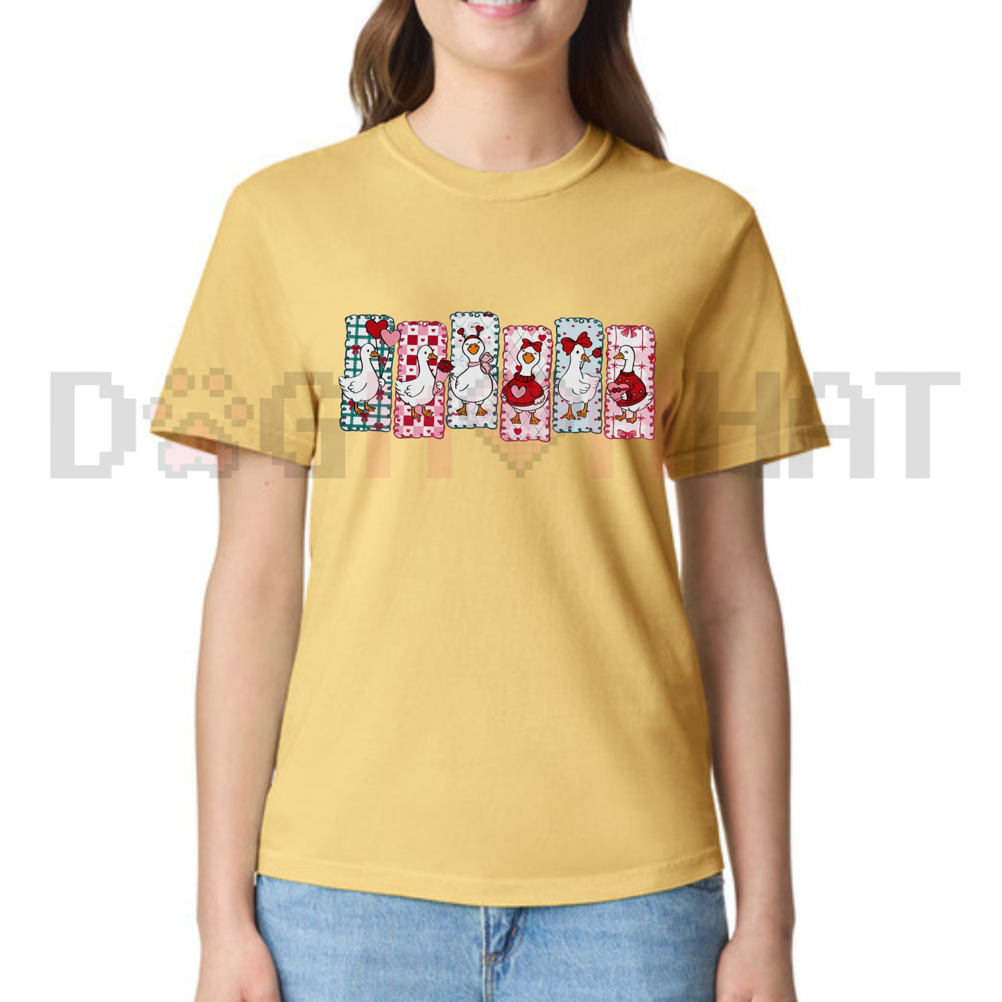 Valentine Goose Shirt – Cute "Silly Goose" Heart Tee