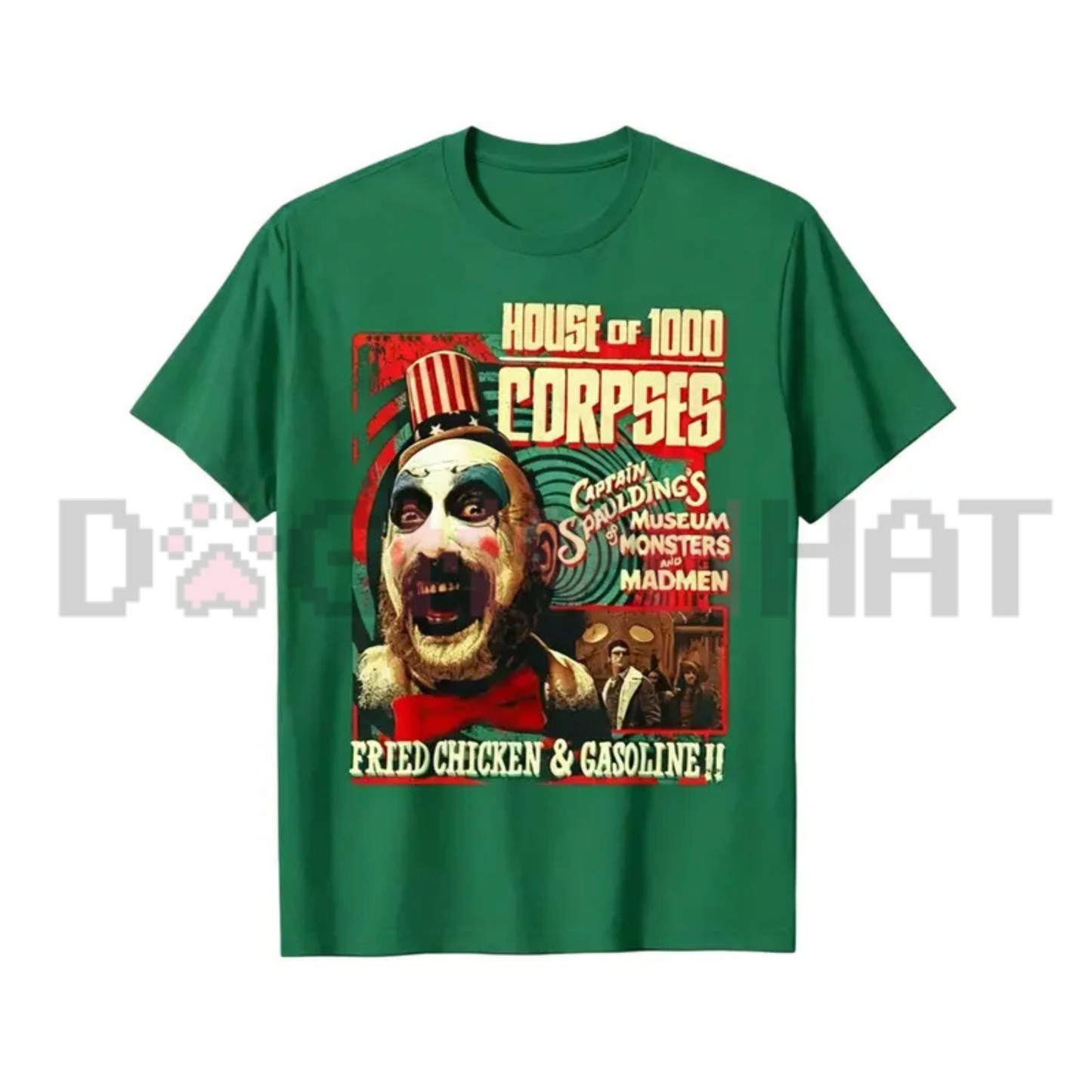 Vintage Classic Horror Movie Graphic Tee - Retro Cinema Spooky Soft Cotton Unisex Relaxed Fit Halloween Streetwear T-Shirt