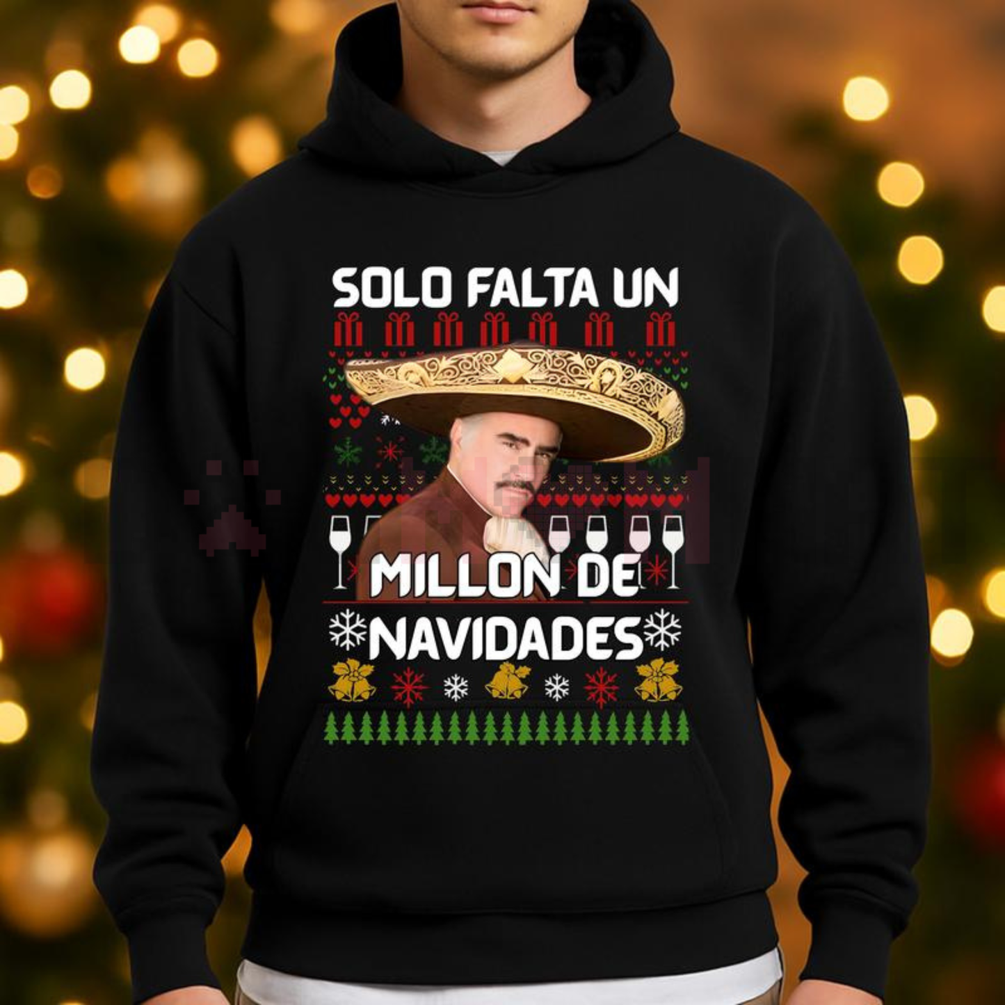 Feliz Navidad Sweatshirt – Mexican Christmas Gift & Funny Holiday Crewneck for Him & Her