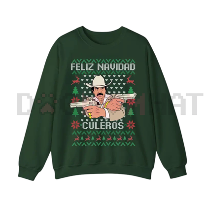 Beto El Mero León del Corrido Quintanilla Ugly Christmas Sweater
