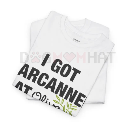 "I Got Narcanned At Olive Garden" Funny Cotton Streetwear T-Shirt – Casual Graphic Tee